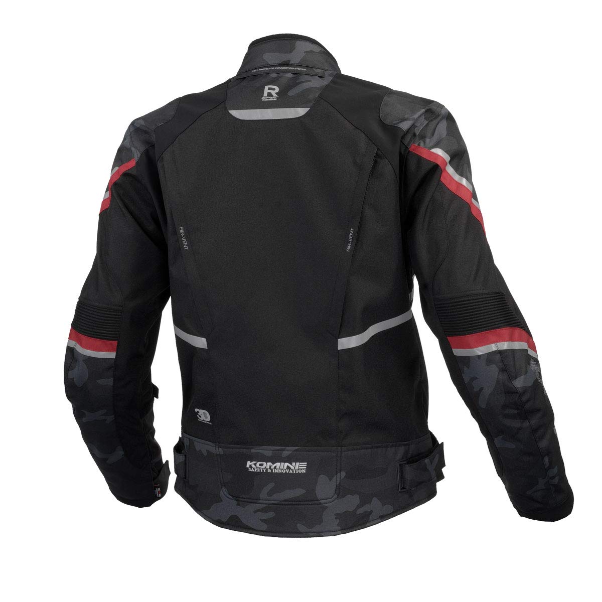 Amazon | コミネ(KOMINE) バイク R-Specシステムジャケット 2XL Black